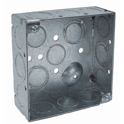 4 sq bang-on metal deep box|4 square boxes for sale.